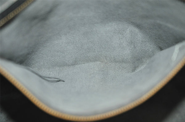 Auth Louis Vuitton Epi Saint Jacques Shopping Shoulder Bag Black M52262 LV 4772I