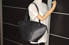 Auth Louis Vuitton Epi Saint Jacques Shopping Shoulder Bag Black M52262 LV 4772I