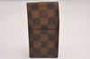 Authentic Louis Vuitton Damier Etui Cigarette Case N63024 LV 4772J