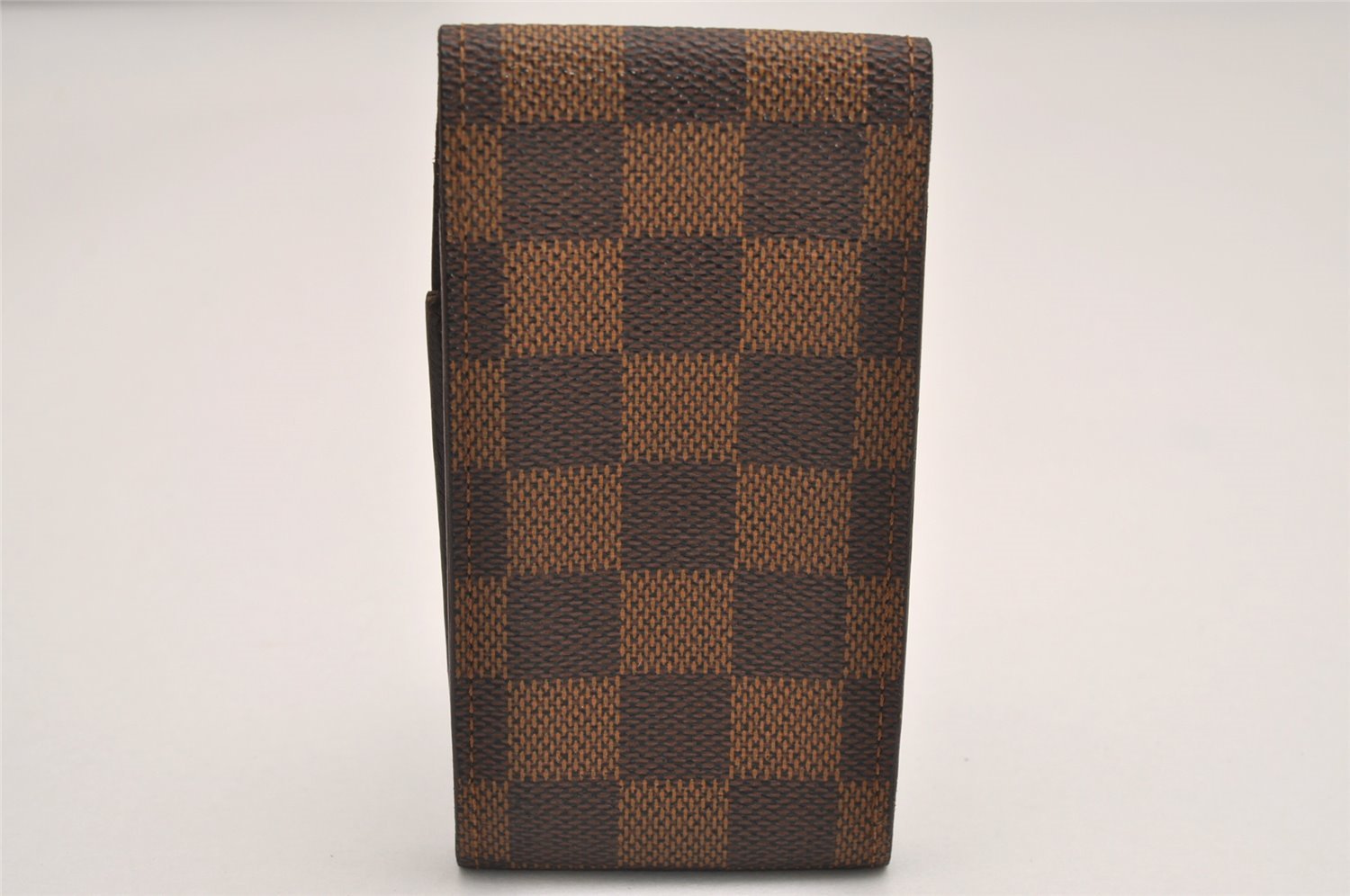 Authentic Louis Vuitton Damier Etui Cigarette Case N63024 LV 4772J