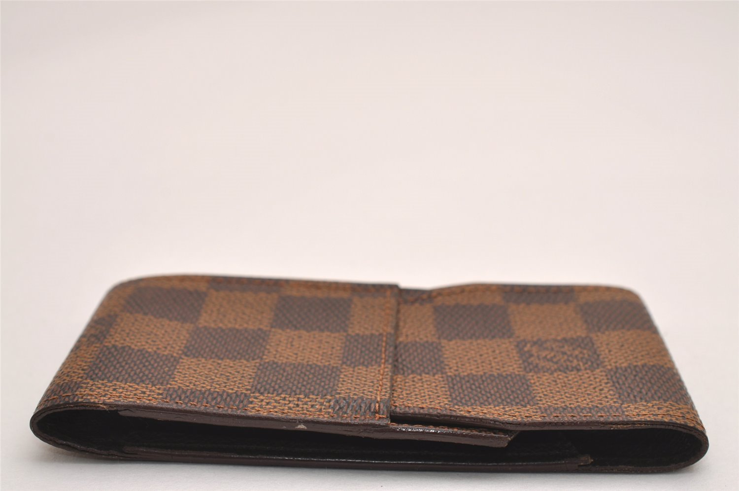 Authentic Louis Vuitton Damier Etui Cigarette Case N63024 LV 4772J