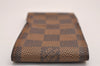 Authentic Louis Vuitton Damier Etui Cigarette Case N63024 LV 4772J