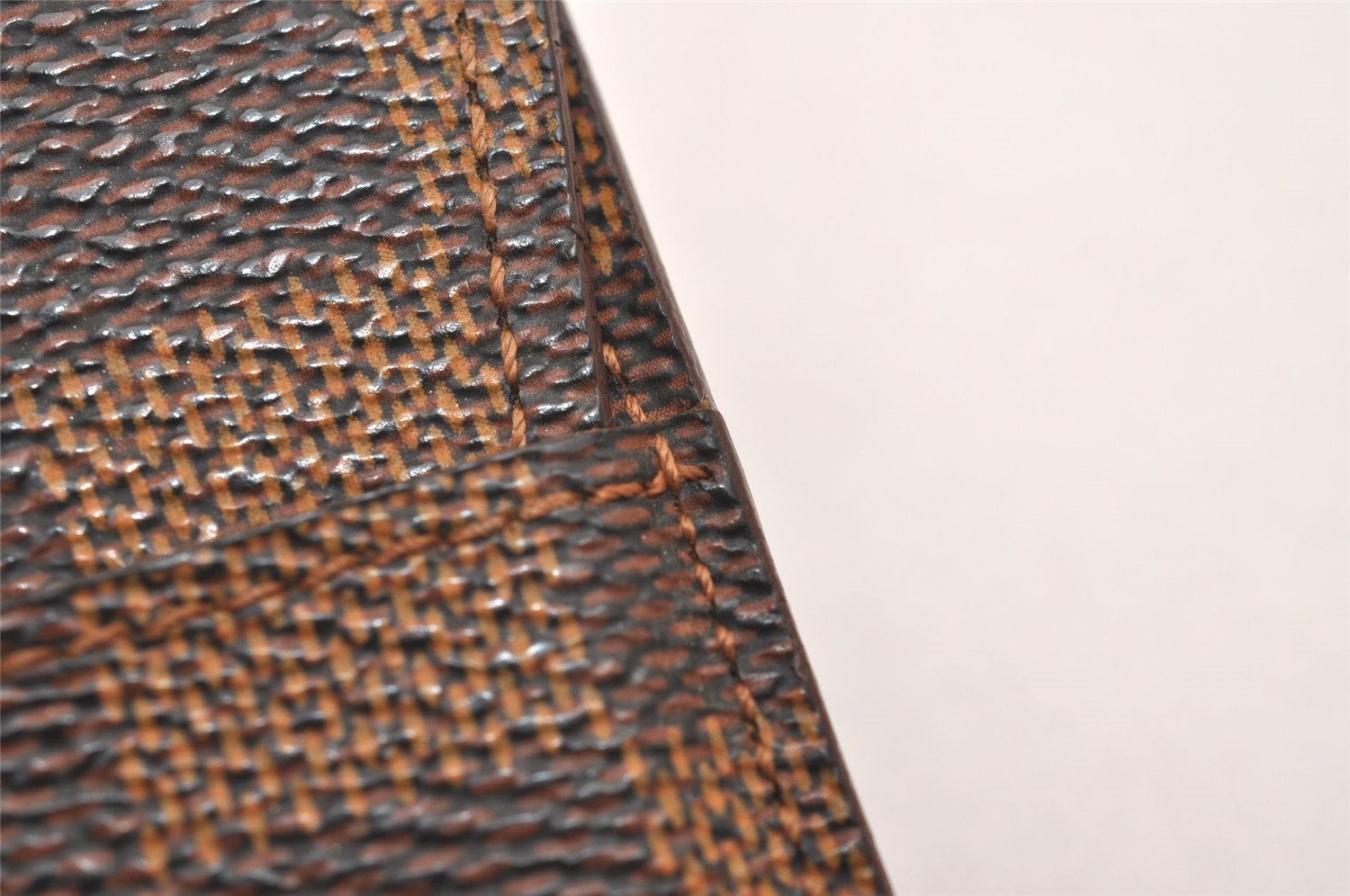 Authentic Louis Vuitton Damier Etui Cigarette Case N63024 LV 4772J