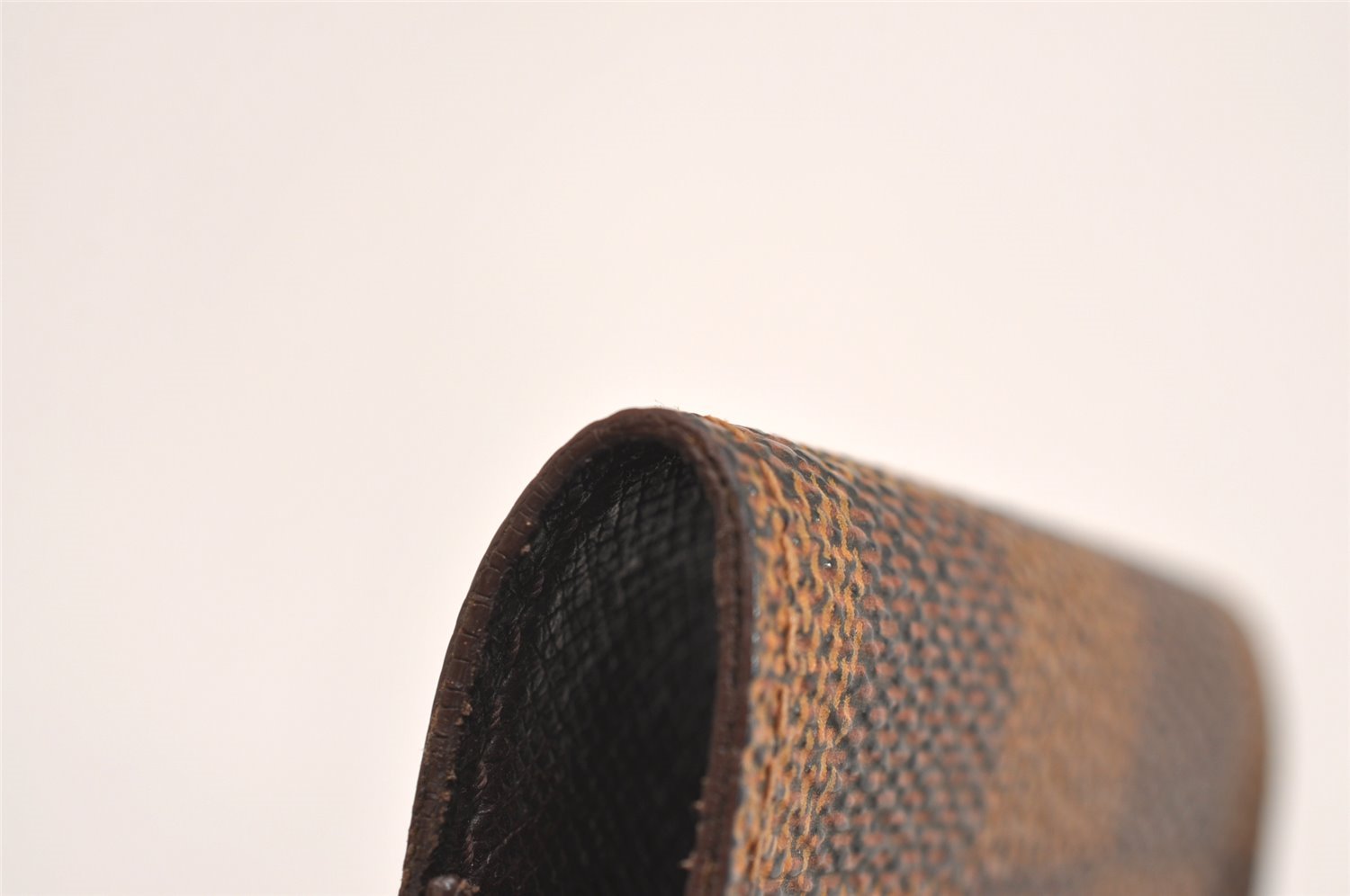 Authentic Louis Vuitton Damier Etui Cigarette Case N63024 LV 4772J