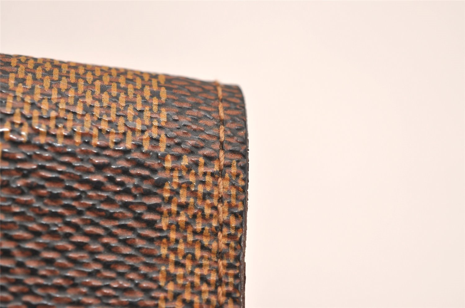 Authentic Louis Vuitton Damier Etui Cigarette Case N63024 LV 4772J