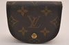 Authentic Louis Vuitton Monogram Porte Monnaie Gousset M61970 Coin Purse 4773J