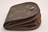 Authentic Louis Vuitton Monogram Porte Monnaie Gousset M61970 Coin Purse 4773J