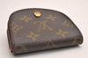 Authentic Louis Vuitton Monogram Porte Monnaie Gousset M61970 Coin Purse 4773J