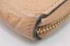 Authentic Louis Vuitton Monogram Empreinte Zippy Wallet Beige M61866 LV 4775K