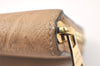 Authentic Louis Vuitton Monogram Empreinte Zippy Wallet Beige M61866 LV 4775K