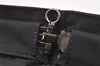 Authentic FENDI Vintage Nylon Leather Hand Tote Bag Black 4776I