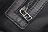 Authentic FENDI Vintage Nylon Leather Hand Tote Bag Black 4776I