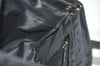 Authentic FENDI Vintage Nylon Leather Hand Tote Bag Black 4776I