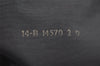 Authentic FENDI Vintage Nylon Leather Hand Tote Bag Black 4776I