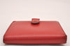 Authentic Louis Vuitton Epi Porte Billets Compact Wallet Red M63557 LV 4776J