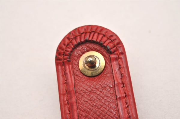 Authentic Louis Vuitton Epi Porte Billets Compact Wallet Red M63557 LV 4776J