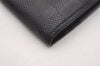 Auth Louis Vuitton Damier Infini Portefeuille Brazza Wallet N63010 Black 4777J