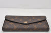 Authentic Louis Vuitton Monogram Portefeuille Sarah Long Wallet M62234 LV 4777K