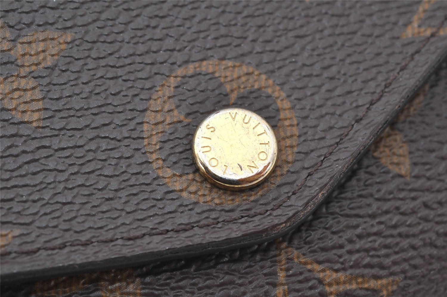 Authentic Louis Vuitton Monogram Portefeuille Sarah Long Wallet M62234 LV 4777K