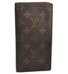 Authentic Louis Vuitton Monogram Porte Valeurs Cartes Credit M61823 Wallet 4778J