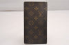 Authentic Louis Vuitton Monogram Porte Valeurs Cartes Credit M61823 Wallet 4778J
