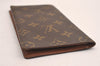 Authentic Louis Vuitton Monogram Porte Valeurs Cartes Credit M61823 Wallet 4778J