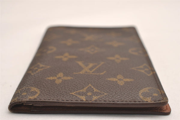 Authentic Louis Vuitton Monogram Porte Valeurs Cartes Credit M61823 Wallet 4778J