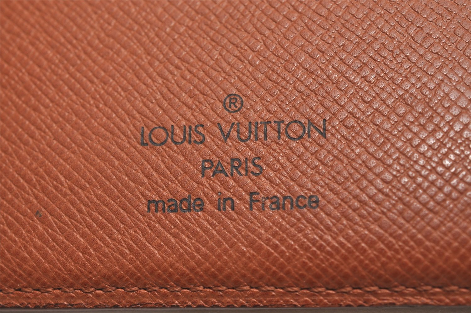 Authentic Louis Vuitton Monogram Porte Valeurs Cartes Credit M61823 Wallet 4778J