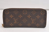 Authentic Louis Vuitton Monogram Portefeuille Clemence Wallet M68314 LV 4778K