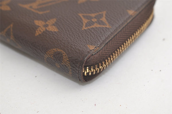 Authentic Louis Vuitton Monogram Portefeuille Clemence Wallet M68314 LV 4778K