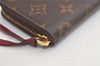 Authentic Louis Vuitton Monogram Portefeuille Clemence Wallet M68314 LV 4778K