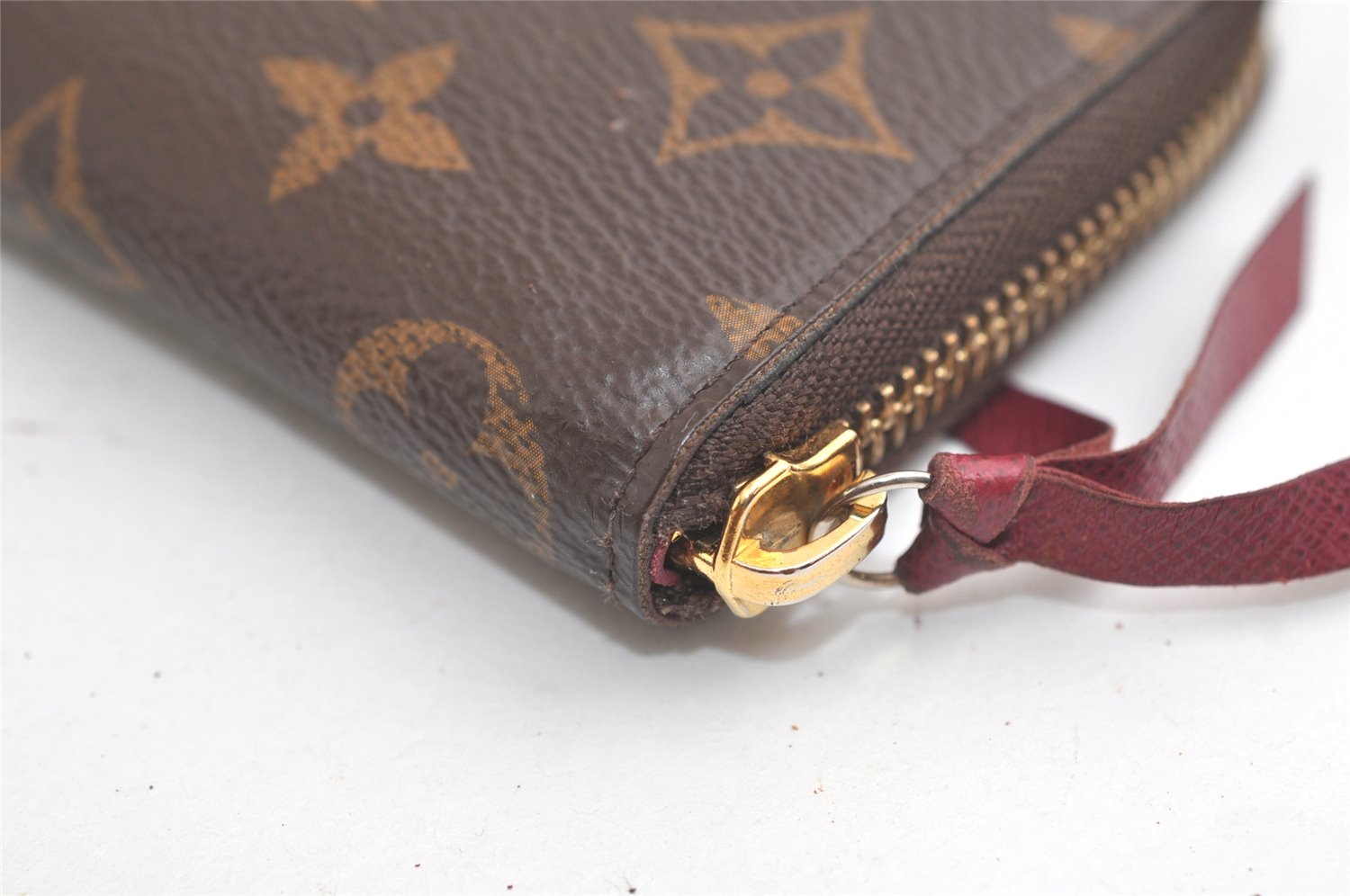 Authentic Louis Vuitton Monogram Portefeuille Clemence Wallet M68314 LV 4778K