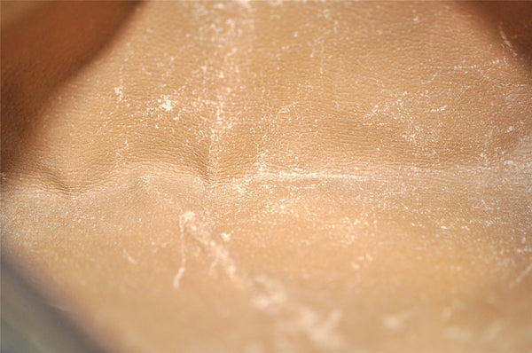 Authentic GUCCI GG Plus Clutch Hand Bag Purse PVC Leather Brown Junk 4779I