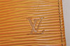 Authentic Louis Vuitton Epi Continental Viennois Long Wallet M63259 Yellow 4779J