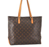 Authentic Louis Vuitton Monogram Cabas Mezzo Shoulder Tote Bag M51151 Junk 4779K