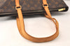 Authentic Louis Vuitton Monogram Cabas Mezzo Shoulder Tote Bag M51151 Junk 4779K