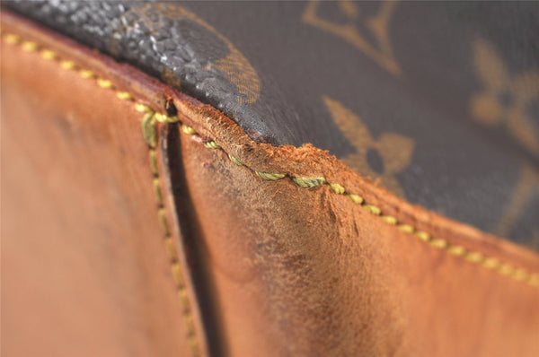 Authentic Louis Vuitton Monogram Cabas Mezzo Shoulder Tote Bag M51151 Junk 4779K