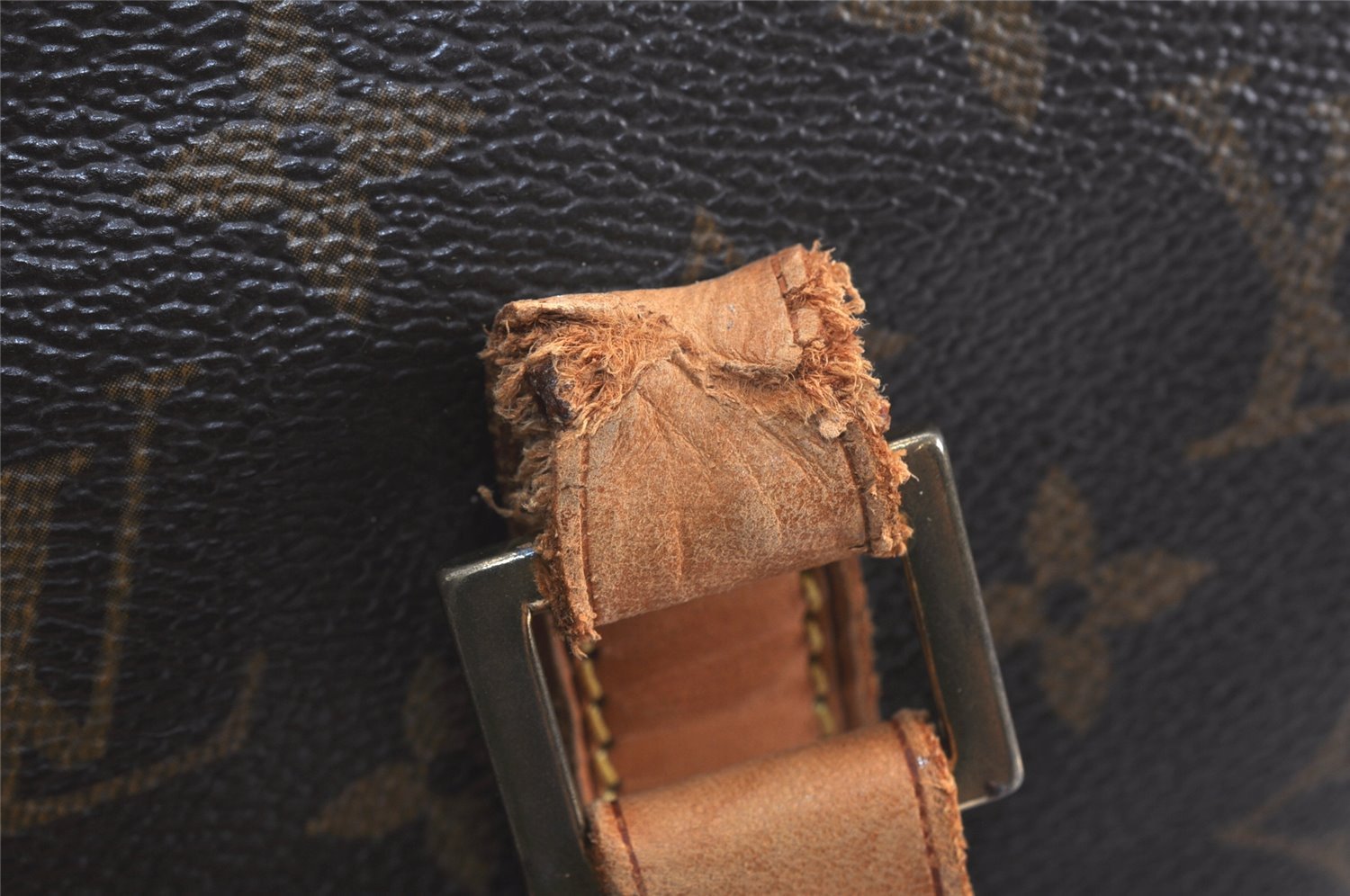 Authentic Louis Vuitton Monogram Cabas Mezzo Shoulder Tote Bag M51151 Junk 4779K