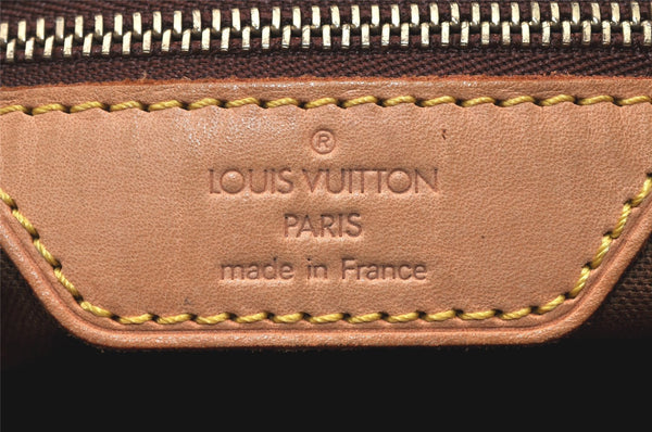 Authentic Louis Vuitton Monogram Cabas Mezzo Shoulder Tote Bag M51151 Junk 4779K