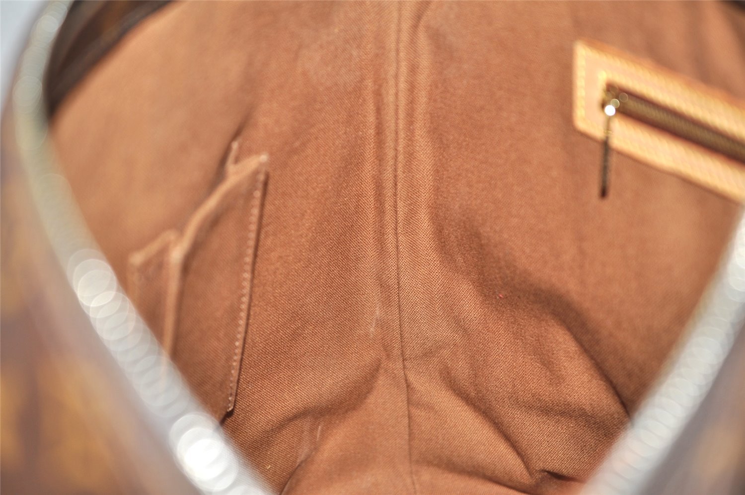 Authentic Louis Vuitton Monogram Cabas Mezzo Shoulder Tote Bag M51151 Junk 4779K