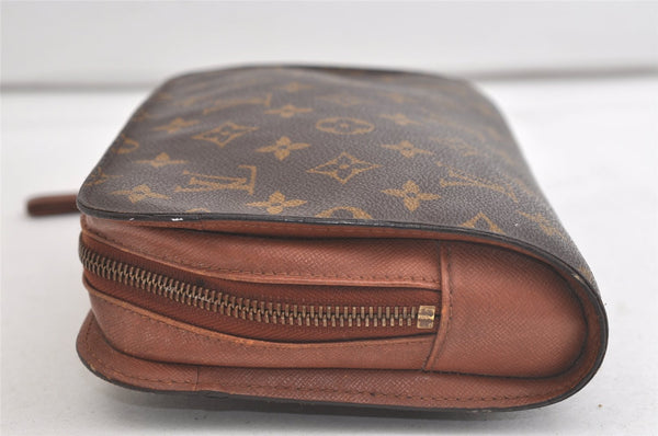 Authentic Louis Vuitton Monogram Orsay Clutch Hand Bag Purse M51790 LV 4780K