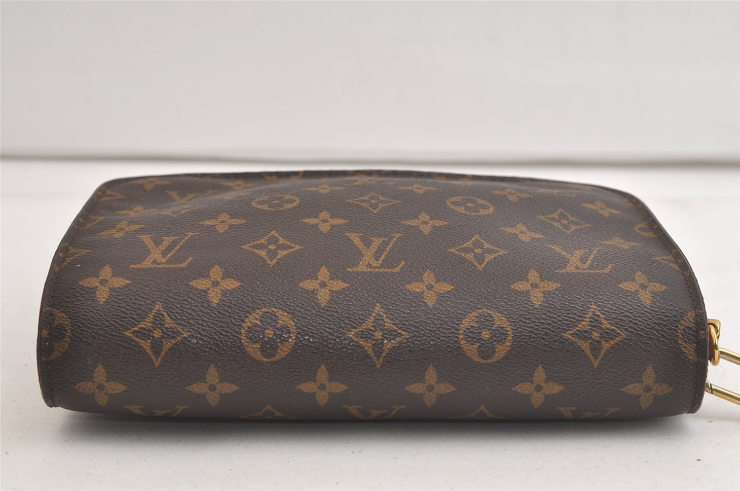 Authentic Louis Vuitton Monogram Orsay Clutch Hand Bag Purse M51790 LV 4780K