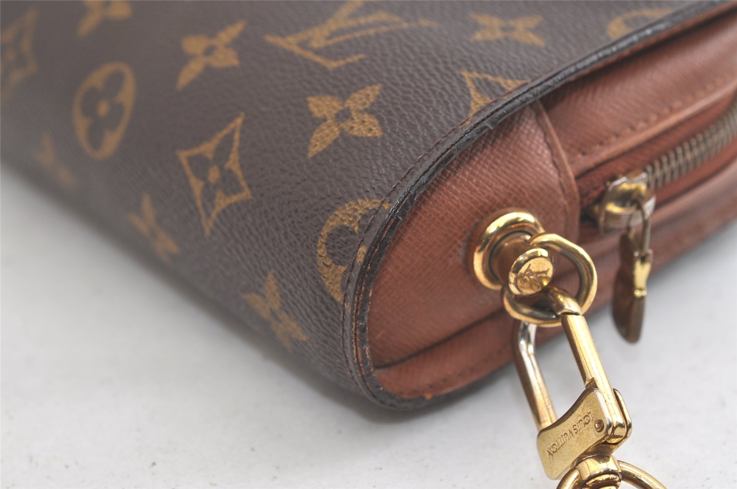 Authentic Louis Vuitton Monogram Orsay Clutch Hand Bag Purse M51790 LV 4780K