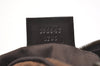 Authentic GUCCI Vintage Pouch Purse GG Canvas Leather 106647 Brown 4781J