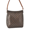 Authentic Louis Vuitton Monogram Looping GM Shoulder Bag M51145 LV 4781K