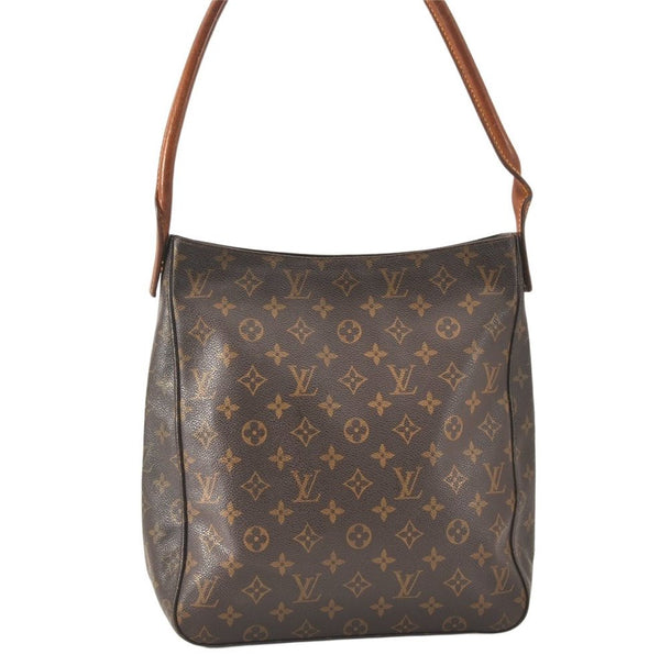 Authentic Louis Vuitton Monogram Looping GM Shoulder Bag M51145 LV 4781K