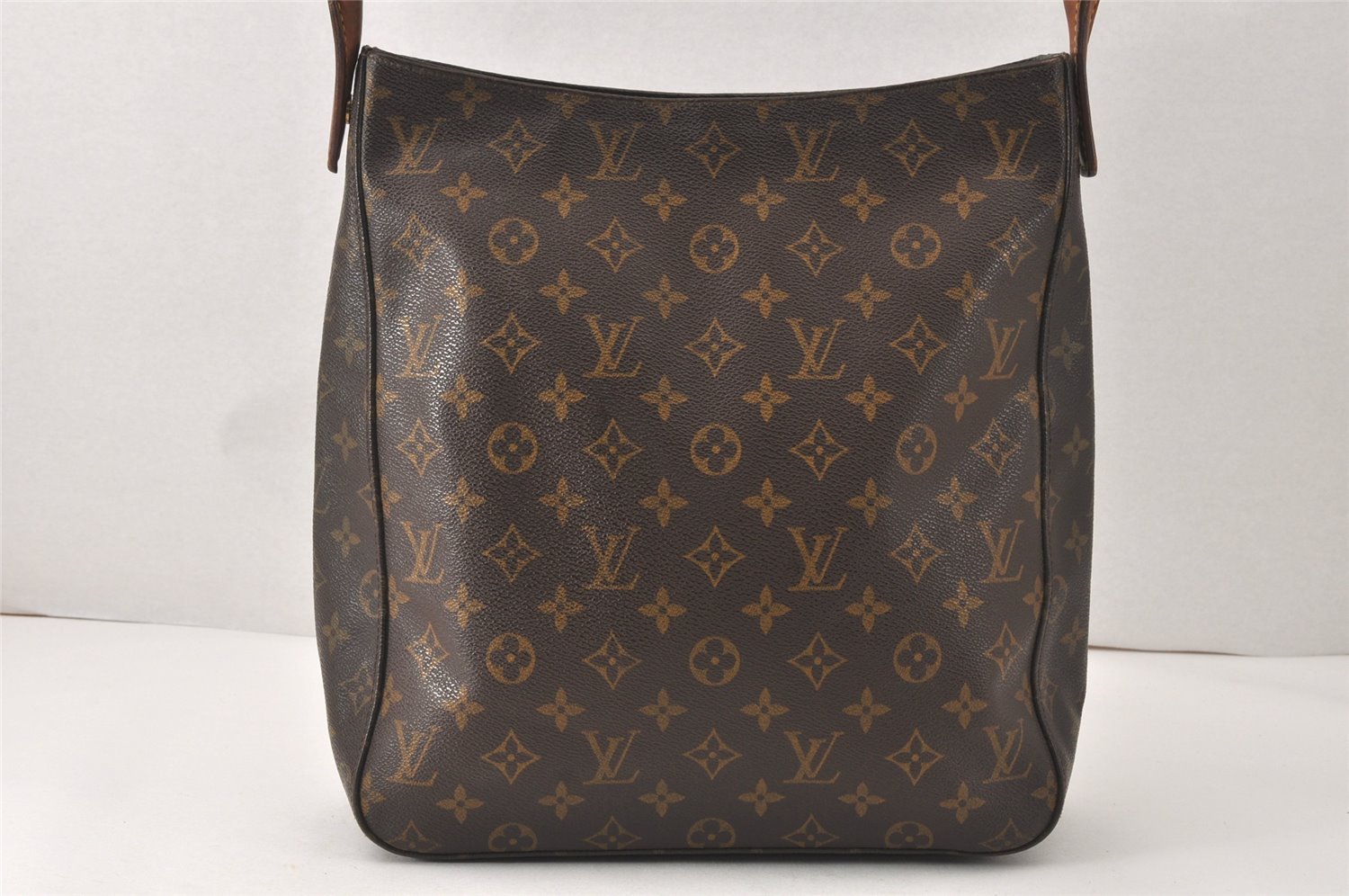Authentic Louis Vuitton Monogram Looping GM Shoulder Bag M51145 LV 4781K