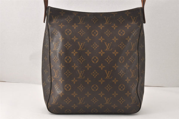 Authentic Louis Vuitton Monogram Looping GM Shoulder Bag M51145 LV 4781K