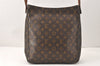 Authentic Louis Vuitton Monogram Looping GM Shoulder Bag M51145 LV 4781K