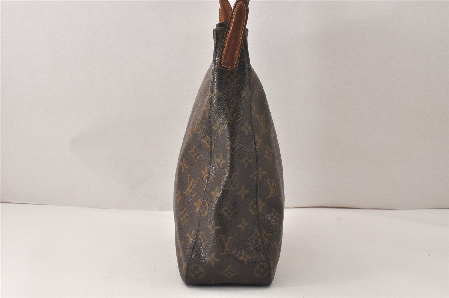 Authentic Louis Vuitton Monogram Looping GM Shoulder Bag M51145 LV 4781K
